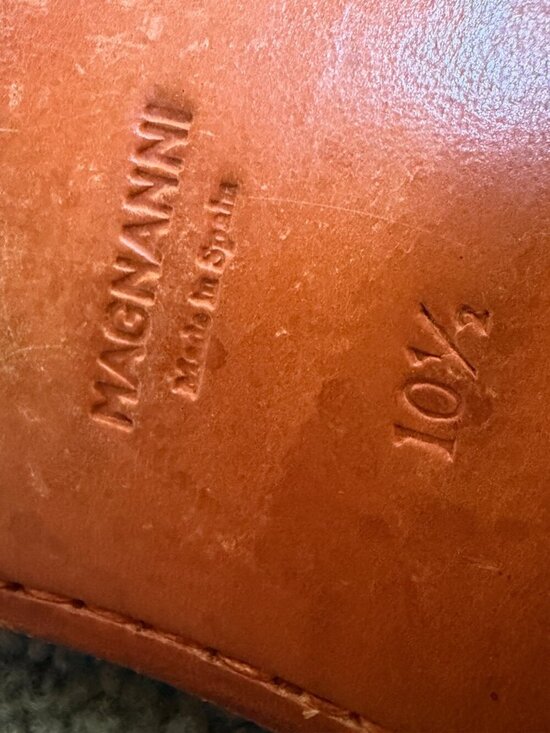 Magnanni Gerardo Medallion Toe Derby / Oxfords - Made in Spain - Sz. 10 1/2 -EUC main image 4